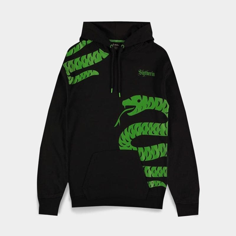 2XL Official Harry Potter Slytherin Unisex Hoodies