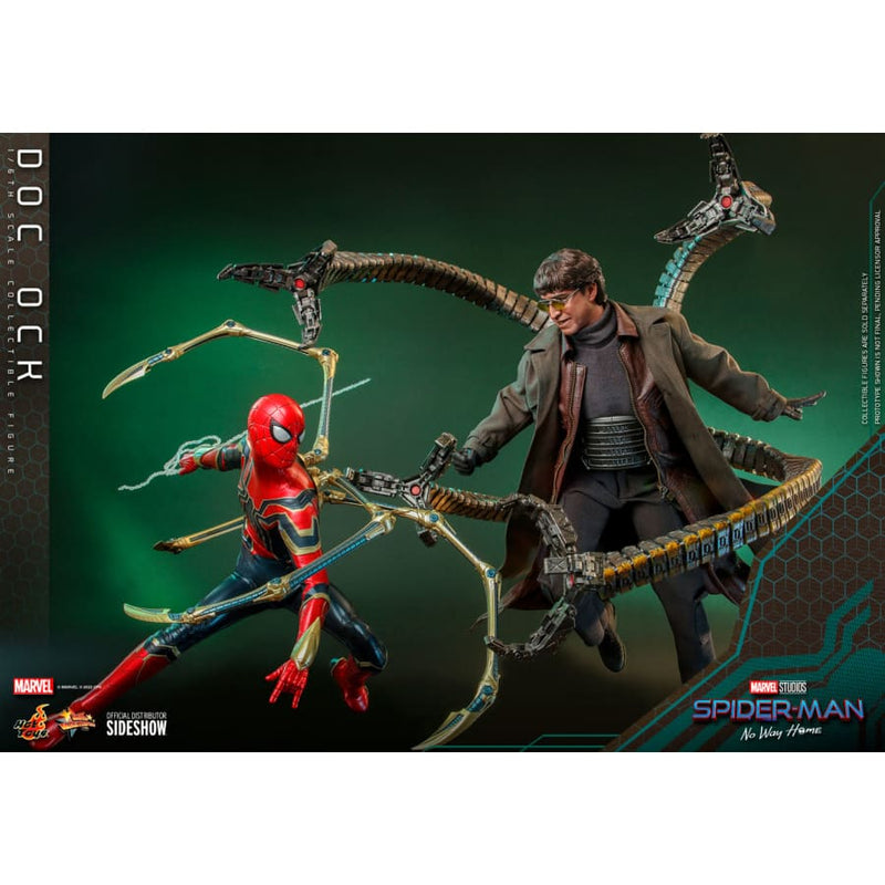 Official Hot Toys Marvel Spider-Man No Way Home Doc Ock 1:6 Scale Figure