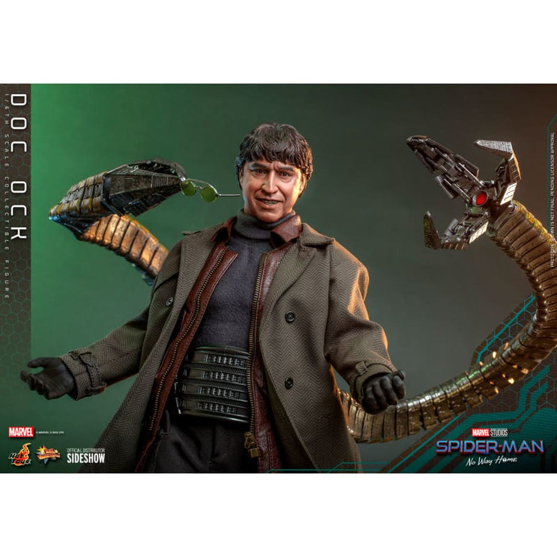 Official Hot Toys Marvel Spider-Man No Way Home Doc Ock 1:6 Scale Figure