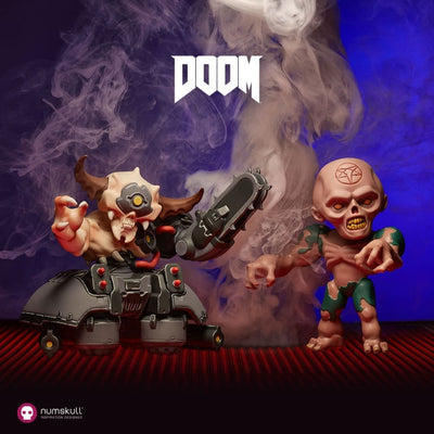 SHOP SOILED Official DOOM® Zombie Collectible Figurine