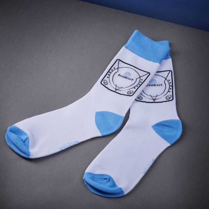 One Size Official Dreamcast White Socks (One Size)