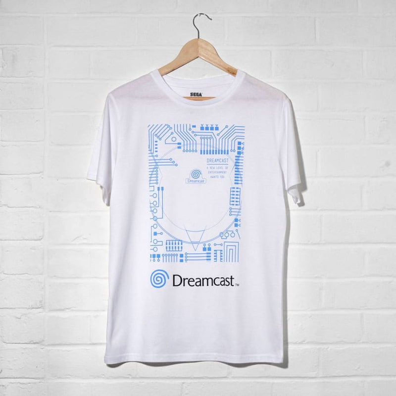 XS Official Dreamcast White  T-Shirts (Unisex)