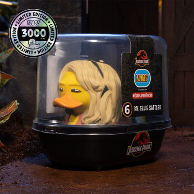 Jurassic Park Dr. Ellie Sattler TUBBZ Cosplaying Duck Collectible