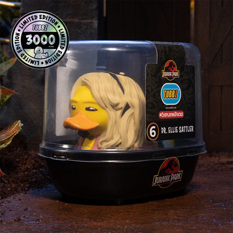 Jurassic Park Dr. Ellie Sattler TUBBZ Cosplaying Duck Collectible