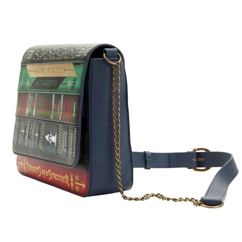 Loungefly Fantastic Beasts Magical Books Chain Strap Cross Body Bag