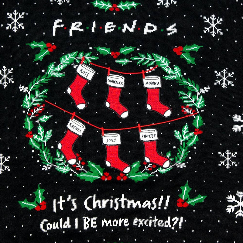 Official Friends ‘Could I BE more excited’ Christmas Jumper / Ugly Sweater