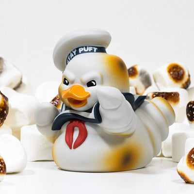 Ghostbusters Stay Puft (Exclusive Burnt Edition) TUBBZ Cosplaying Duck Collectible – Marshmallow Scented