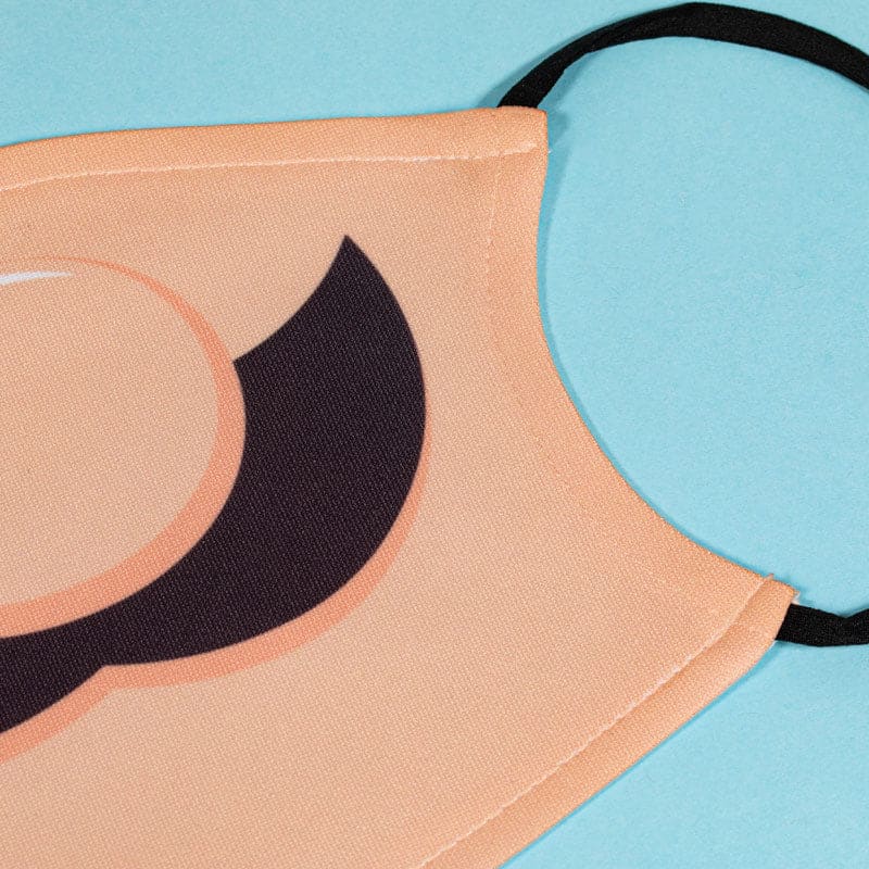 One Size Official Numskull Moustache 1 Face Mask