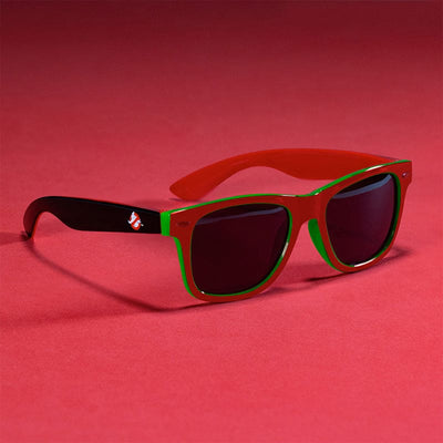ONE SIZE Official Ghostbusters Black and Green Sunglasses