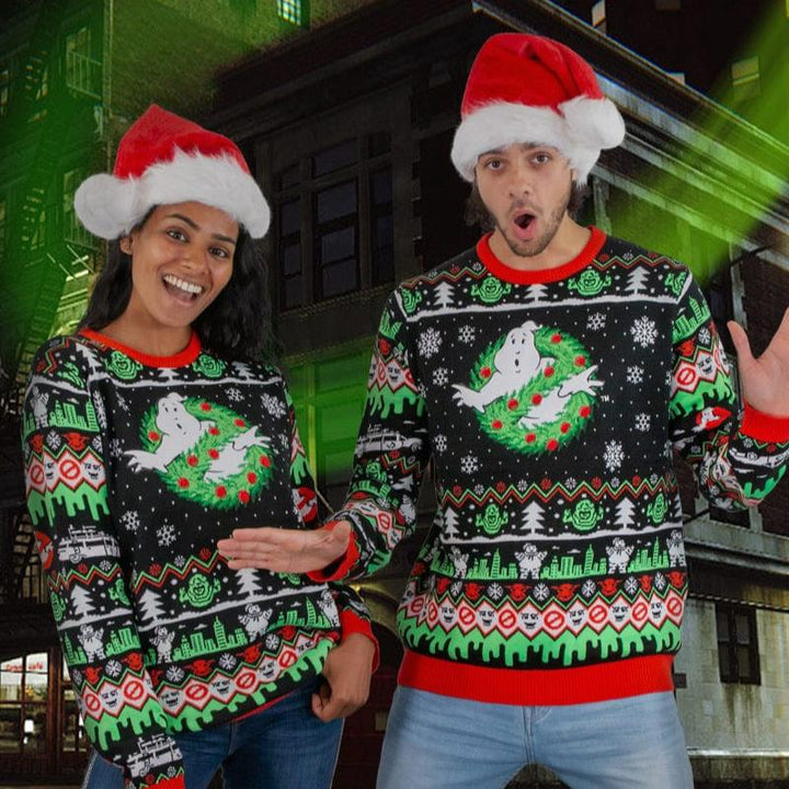 Ghostbusters Christmas Jumper / Ugly Sweater