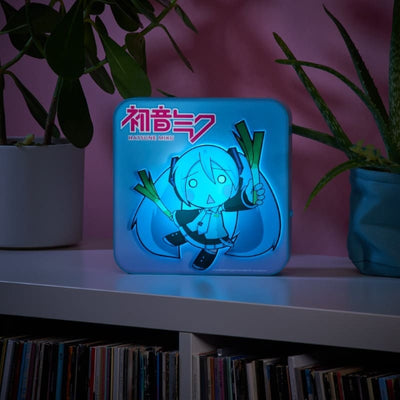 Official Hatsune Miku 3D Desk Lamp / Wall Light