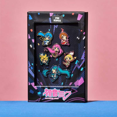One Size Pin Kings Hatsune Miku Enamel Pin Badge Set 1.4 – Piapro Characters