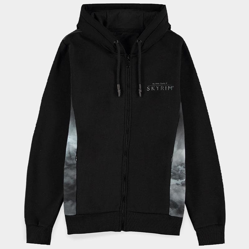 2XL Official Skyrim Unisex Zipped Hoodies