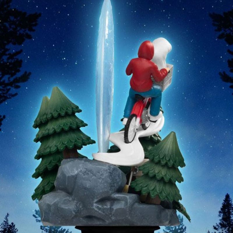 Official E.T. the Extra-Terrestrial D-Stage PVC Diorama Iconic Movie Scene 15 cm