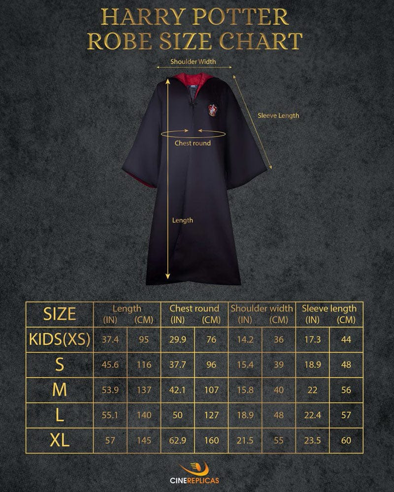 Official Harry Potter Slytherin Wizard Robe / Cloak