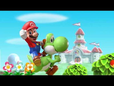 Official Super Mario: 19" Mario and Yoshi Statue