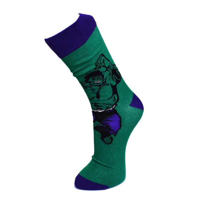 UK 6 - 8 1 EU 39 - 42 Official Marvel Hulk Smash Socks