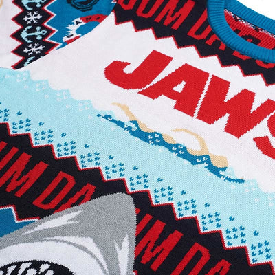 Just Geek Official Jaws DA DUM Christmas Jumper Ugly