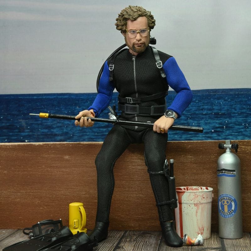 Official Jaws Matt Hooper (Shark Cage) 8 Inch Clothed Figure