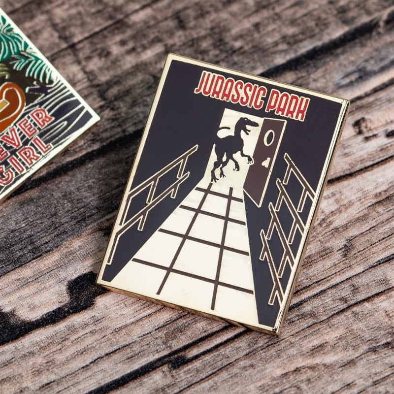 One Size Pin Kings Jurassic Park Enamel Badge Set 1.3