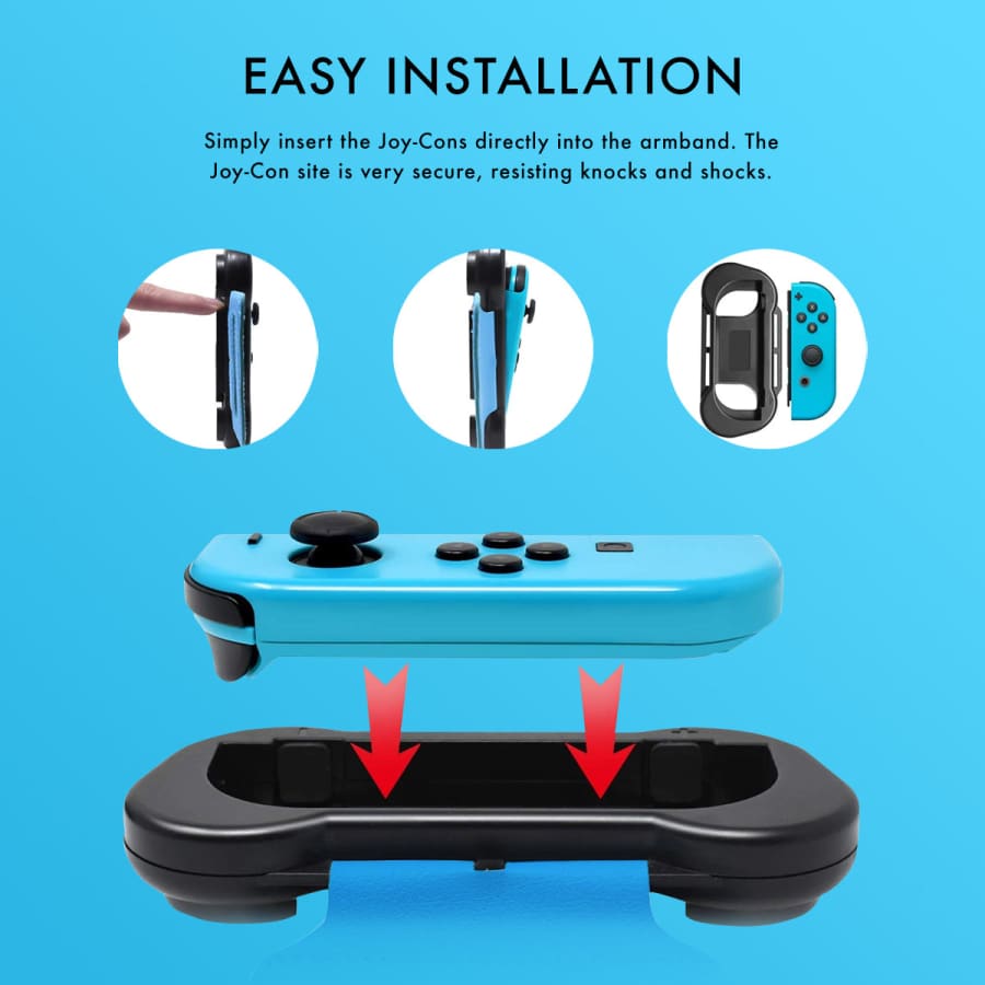 Just Geek Numskull Nintendo Switch Joy Con Ring Fit Just