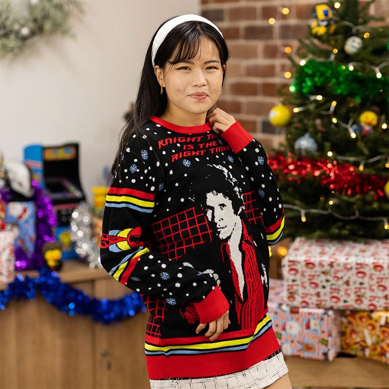 Just Geek Official Knight Rider Christmas Jumper Ugly