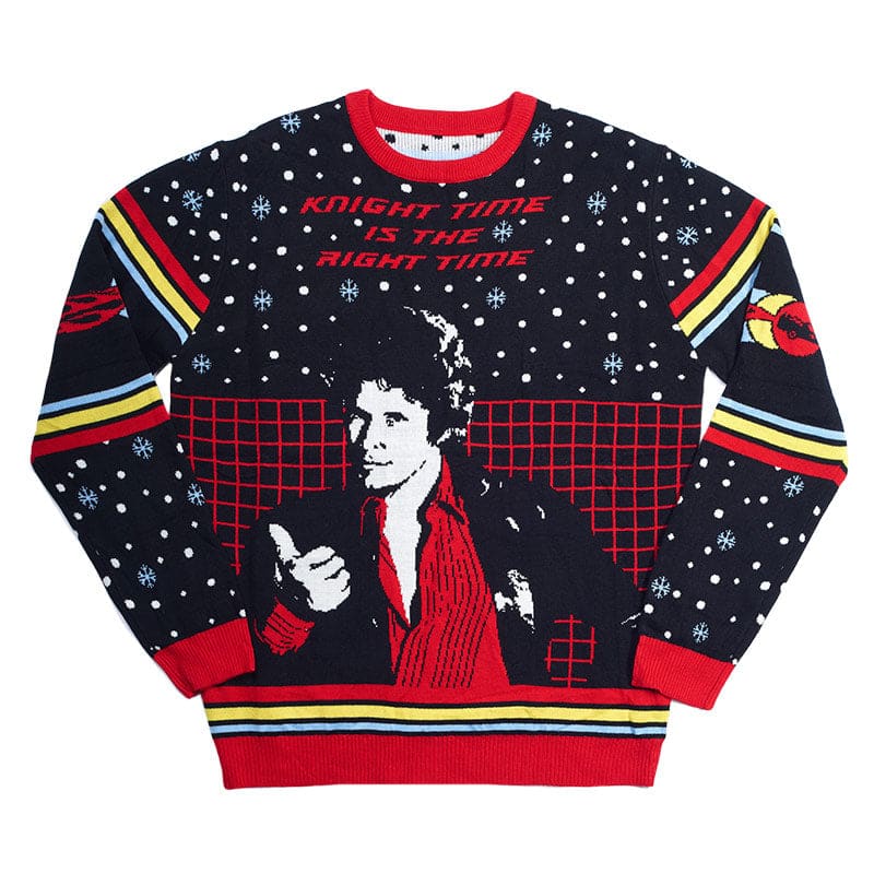 2XS (UK/EU) - 3XS (US) Official Knight Rider Christmas Jumper / Ugly Sweater