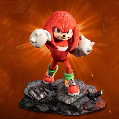 Official First4Figures Sonic the Hedgehog 2 Knuckles Standoff Statue (Standard Edition)