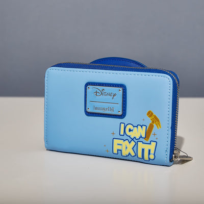 LoungeFly Disney Wreck It Ralph Fix It Felix Zip Around Wallet