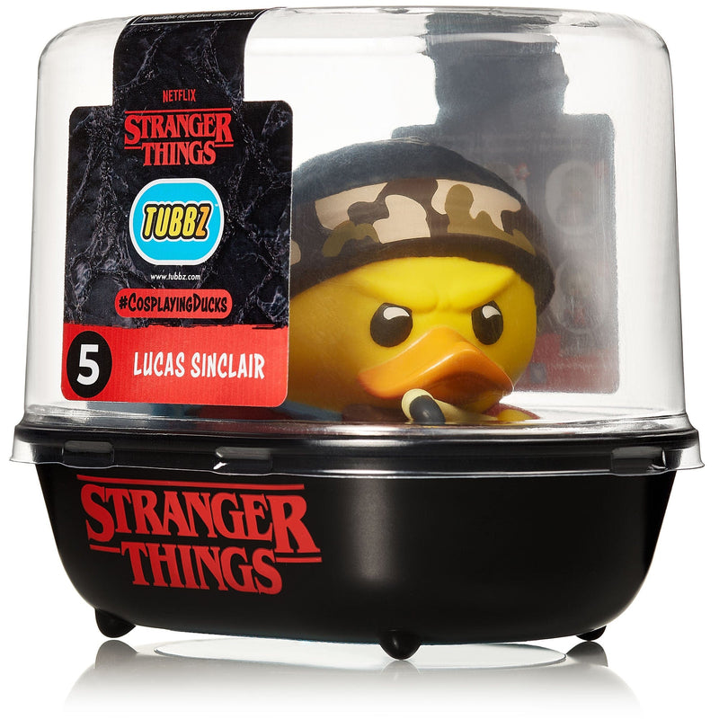 Stranger Things Lucas Sinclair TUBBZ Cosplaying Duck Collectible