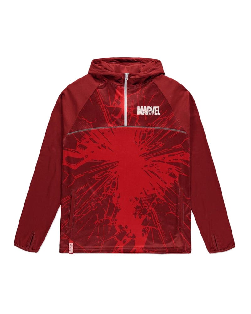 Marvel - For Victory - Hooded Track Shirt
