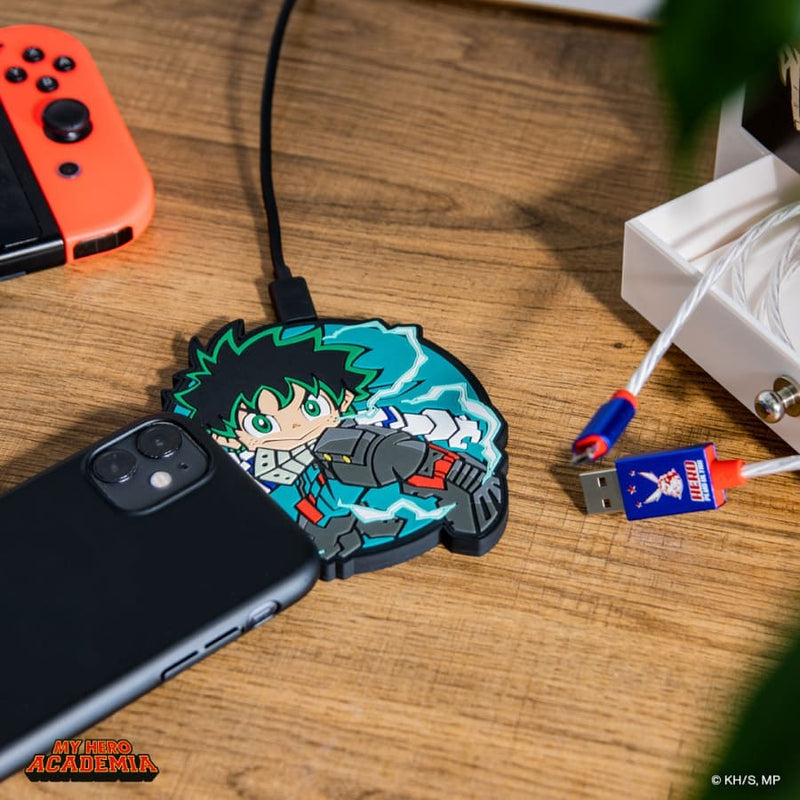 Official My Hero Academia USB-C LED Charge Cable & Thumb Grips
