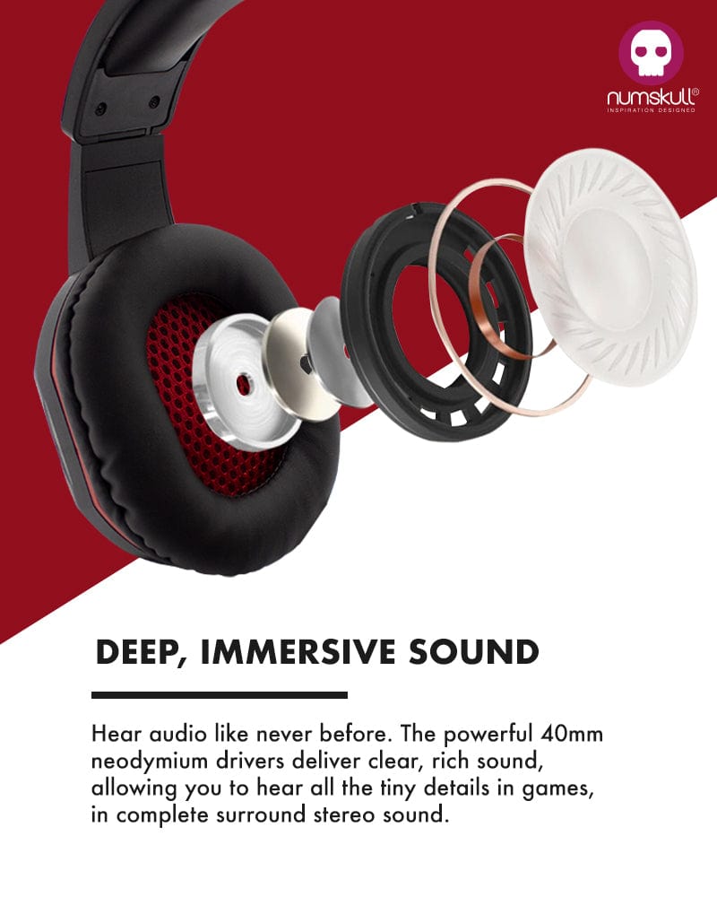 Just Geek Numskull Multi Format Gaming Headset for