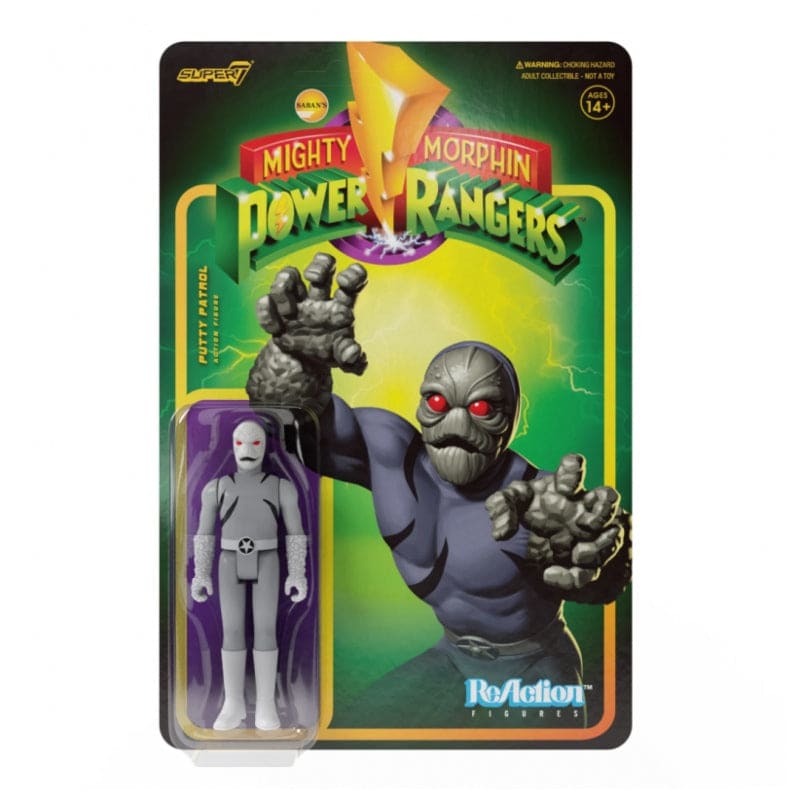 Official Power Rangers Putty Patrol ReAction Figure