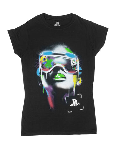 UK L / US M Official PlayStation Grifter Model Womens  T-Shirts