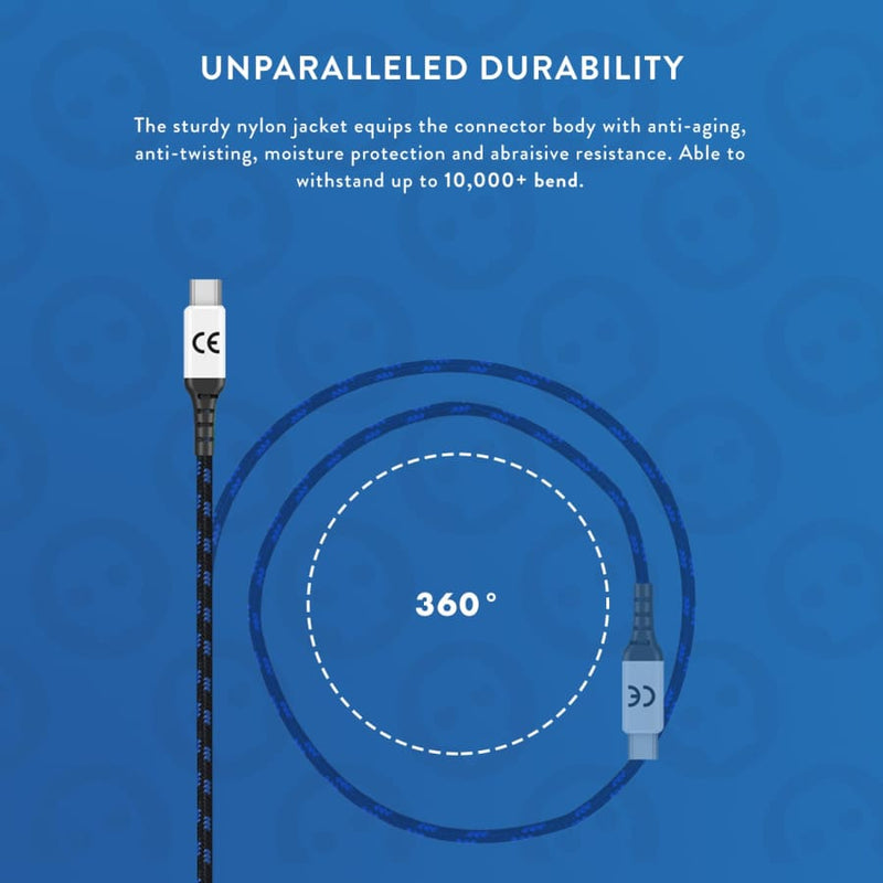 Numskull PlayStation 5 / PS5 Play and Charge USB C Charging Cable