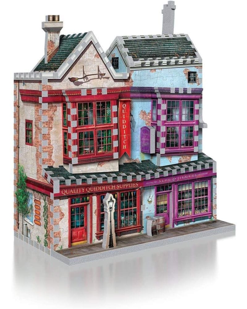 Official Harry Potter Diagon Alley Collection: Quidditch Supplies & Slug & Jiggers Puzzle (305 Pieces)