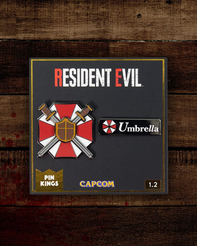 One Size Pin Kings Resident Evil Enamel Pin Badge Set 1.2