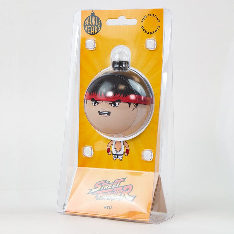 Just Geek - Bauble Heads Street Fighter ‘Ryu’ Christmas