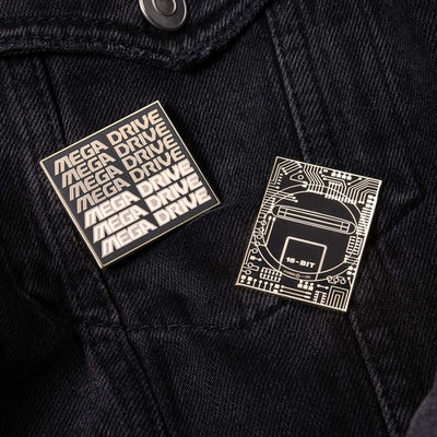 One Size Pin Kings SEGA Mega Drive Enamel Pin Badge Set 1.2 – Retro