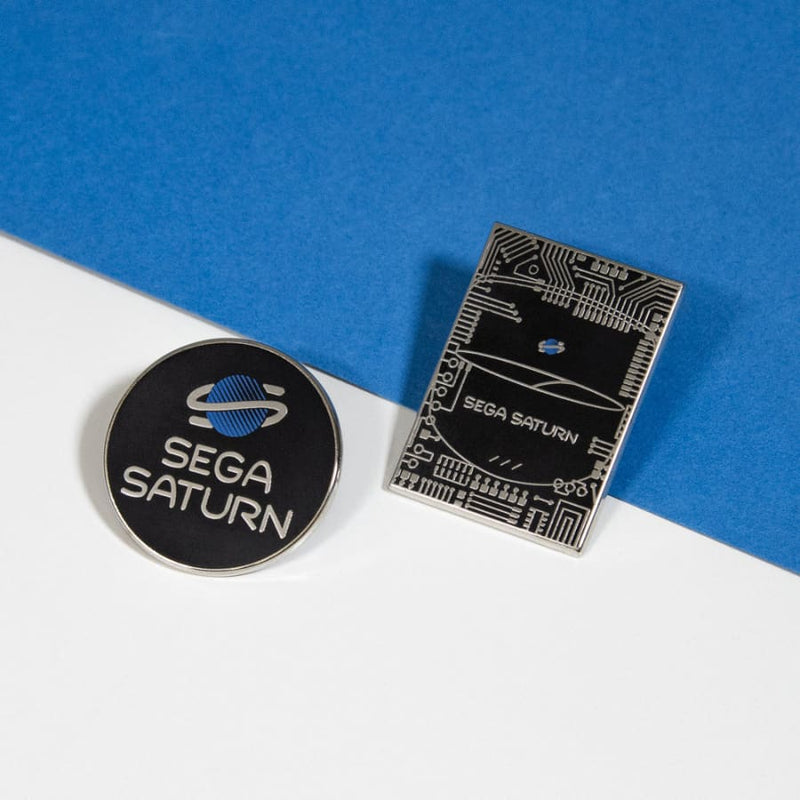 One Size Pin Kings SEGA Saturn Pin Badge 1.2