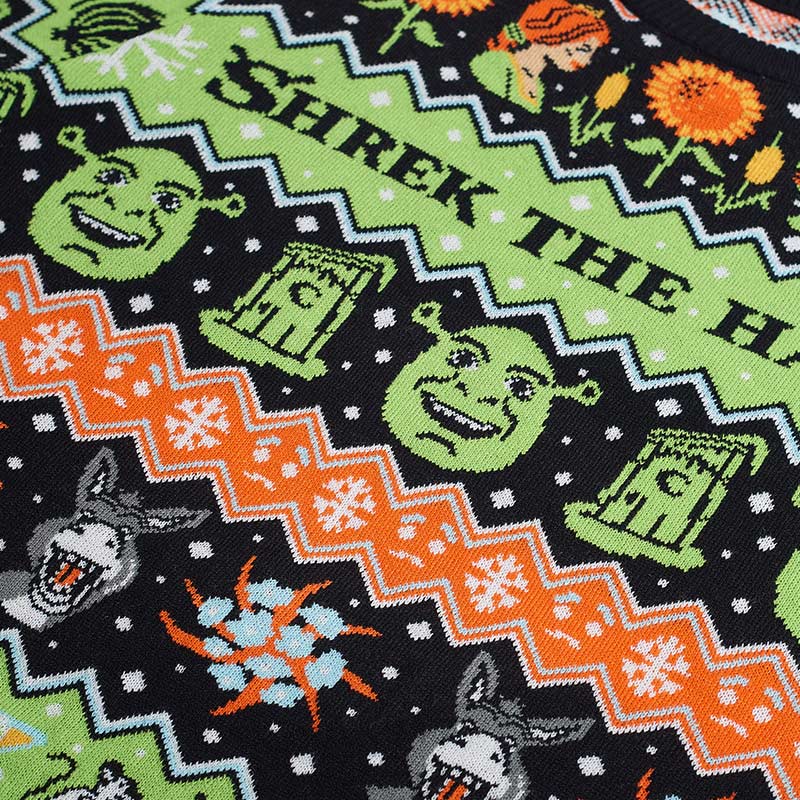 Just Geek Official Shrek Christmas Jumper Ugly Jumper