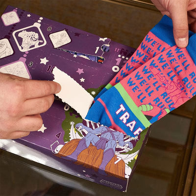He-Man and the Masters Of The Universe 'Naughty' and ‘Nice’ 12 Days Of Socks Advent Calendar Bundle