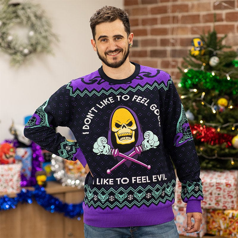 Official Skeletor Christmas Jumper / Ugly Sweater