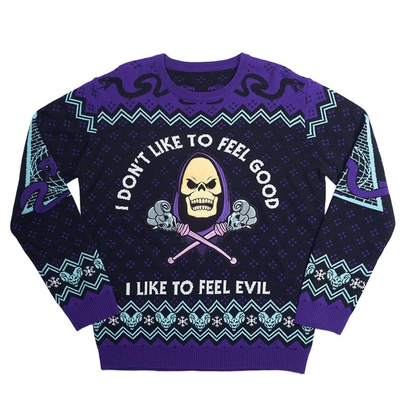 2XS (UK/EU) - 3XS (US) Official Skeletor Christmas Jumper / Ugly Sweater