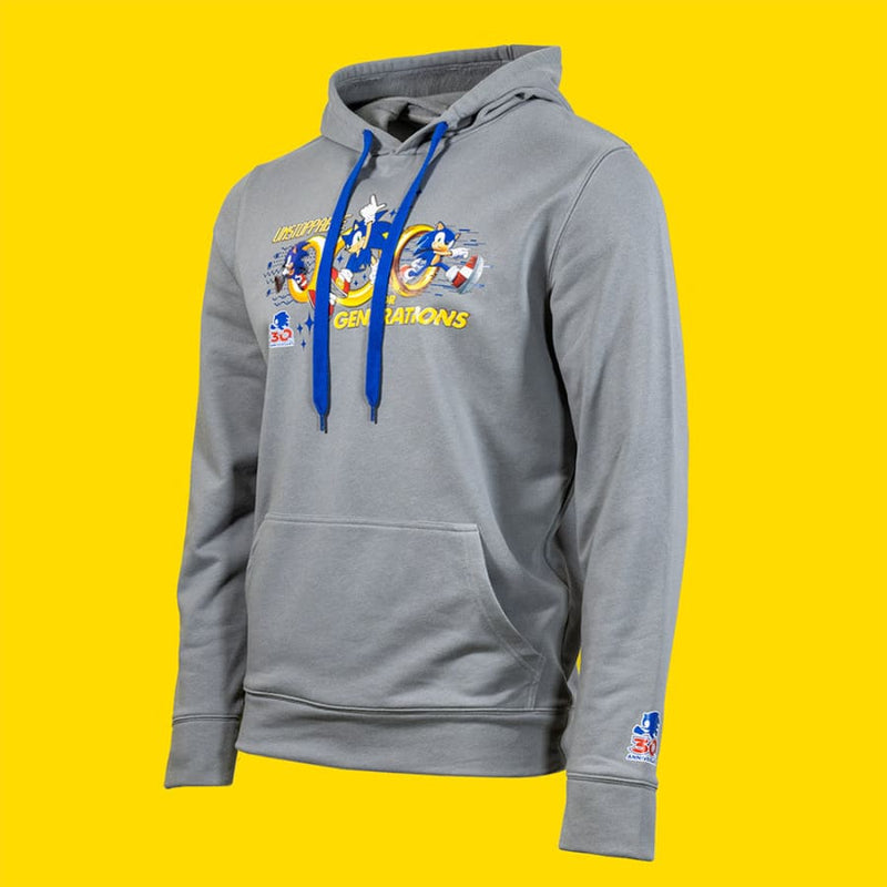 2XL (UK/EU) — XL (US) Official Sonic the Hedgehog 30th Anniversary Hoodies (Unisex)