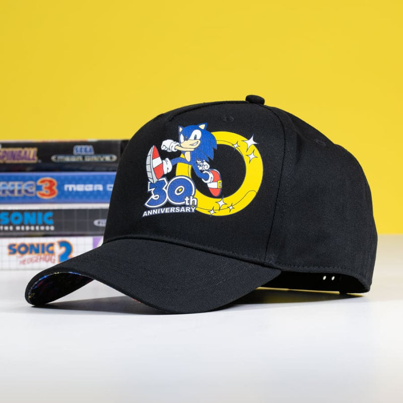 One Size Official Sonic the Hedgehog 30th Anniversary Snapback