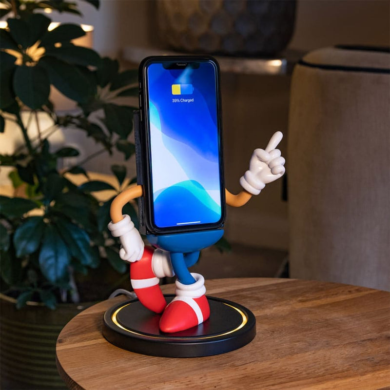 SHOP SOILED Power Idolz Sonic the Hedgehog Wireless Charging Dock