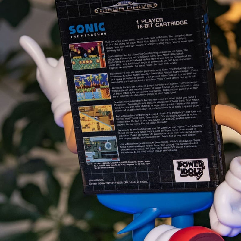 SHOP SOILED Power Idolz Sonic the Hedgehog Wireless Charging Dock