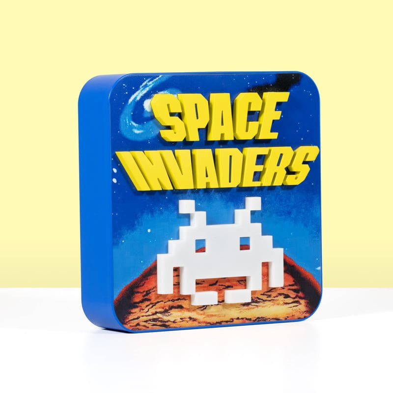 Official Space Invaders 3D Desk Lamp / Wall Light